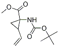 1-Tert-butoxycarbonylamino-2-vinylcyclopropanecarboxylic acid methyl esterStructure,1201943-62-5Structure 1-Tert-butoxycarbonylamino-2-vinylcyclopropanecarboxylic acid methyl ester Structure,1201943-62-5Structure