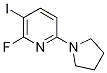 2-Fluoro-3-iodo-6-(pyrrolidin-1-yl)pyridine Structure,1203499-32-4Structure