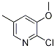 2-Chloro-3-methoxy-5-methylpyridineStructure,1203499-46-0Structure 2-Chloro-3-methoxy-5-methylpyridine Structure,1203499-46-0Structure