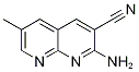 2-Amino-6-methyl-1,8-naphthyridine-3-carbonitrileStructure,1203499-48-2Structure 2-Amino-6-methyl-1,8-naphthyridine-3-carbonitrile Structure,1203499-48-2Structure