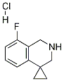 8-氟-2,3-二氫-1H-螺[環(huán)丙烷-1,4-異喹啉]鹽酸鹽結(jié)構(gòu)式_1203683-74-2結(jié)構(gòu)式