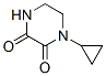 2,3-Piperazinedione,1-cyclopropyl-(9ci) Structure,120436-04-6Structure