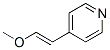 Pyridine, 4-(2-methoxyethenyl)-(9ci)Structure,120690-68-8Structure Pyridine, 4-(2-methoxyethenyl)-(9ci) Structure,120690-68-8Structure