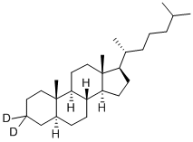 膽甾烷-D2結(jié)構(gòu)式_122241-86-5結(jié)構(gòu)式