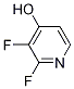 2,3-Difluoropyridin-4-ol Structure,1227579-00-1Structure