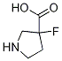 3-Fluoro-3-pyrrolidinecarboxylic acidStructure,1228634-93-2Structure 3-Fluoro-3-pyrrolidinecarboxylic acid Structure,1228634-93-2Structure