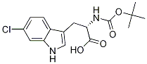 L-N-Boc-6-氯色氨酸結(jié)構(gòu)式_1234875-52-5結(jié)構(gòu)式