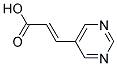 2-Propenoic acid, 3-(5-pyrimidinyl)-, (2e)-(9ci) Structure,123530-65-4Structure