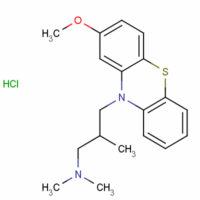 左美丙嗪鹽酸鹽結(jié)構(gòu)式_1236-99-3結(jié)構(gòu)式