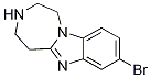 8-溴-2,3,4,5-四氫-1H-苯并[4,5]咪唑并[1,2-d][1,4]二氮雜卓結(jié)構(gòu)式_1239879-65-2結(jié)構(gòu)式