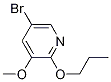 5-Bromo-3-methoxy-2-propoxypyridineStructure,1241752-32-8Structure 5-Bromo-3-methoxy-2-propoxypyridine Structure,1241752-32-8Structure