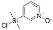 Pyridine, 3-(chlorodimethylsilyl)-, 1-oxide (9ci)Structure,125186-98-3Structure Pyridine, 3-(chlorodimethylsilyl)-, 1-oxide (9ci) Structure,125186-98-3Structure