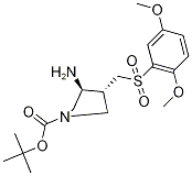 (3R,4r)-tert-butyl 3-amino-4-((2,5-dimethoxyphenylsulfonyl)methyl)pyrrolidine-1-carboxylateStructure,1253789-88-6Structure (3R,4r)-tert-butyl 3-amino-4-((2,5-dimethoxyphenylsulfonyl)methyl)pyrrolidine-1-carboxylate Structure,1253789-88-6Structure