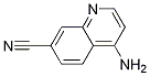 4-Aminoquinoline-7-carbonitrileStructure,1253790-96-3Structure 4-Aminoquinoline-7-carbonitrile Structure,1253790-96-3Structure