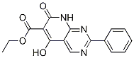 5-羥基-7-氧代-2-苯基-7,8-二氫吡啶并[2,3-d]嘧啶-6-羧酸乙酯結(jié)構(gòu)式_1253791-09-1結(jié)構(gòu)式