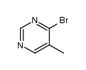 4-Bromo-5-methylpyrimidineStructure,1257851-33-4Structure 4-Bromo-5-methylpyrimidine Structure,1257851-33-4Structure