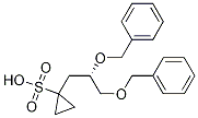 (S)-1-(2,3-bis(benzyloxy)propyl)cyclopropane-1-sulfonic acidStructure,1259007-44-7Structure (S)-1-(2,3-bis(benzyloxy)propyl)cyclopropane-1-sulfonic acid Structure,1259007-44-7Structure