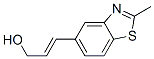 2-Propen-1-ol,3-(2-methyl-5-benzothiazolyl)-,(e)-(9ci)Structure,125901-73-7Structure 2-Propen-1-ol,3-(2-methyl-5-benzothiazolyl)-,(e)-(9ci) Structure,125901-73-7Structure