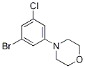 4-(3-Bromo-5-chlorophenyl)morpholineStructure,1259445-15-2Structure 4-(3-Bromo-5-chlorophenyl)morpholine Structure,1259445-15-2Structure