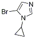 5-Bromo-1-cyclopropyl-1h-imidazoleStructure,1262035-61-9Structure 5-Bromo-1-cyclopropyl-1h-imidazole Structure,1262035-61-9Structure