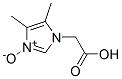 1H-imidazole-1-aceticacid,4,5-dimethyl-,3-oxide(9ci) Structure,126262-78-0Structure