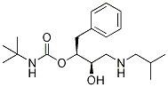 (2S,3r)-3-羥基-4-(異丁基氨基)-1-苯基-2-丁基氨基甲酸叔丁酯結(jié)構(gòu)式_1263280-57-4結(jié)構(gòu)式