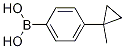 4-(1-Methylcyclopropyl)phenyl boronic acidStructure,1264296-84-5Structure 4-(1-Methylcyclopropyl)phenyl boronic acid Structure,1264296-84-5Structure