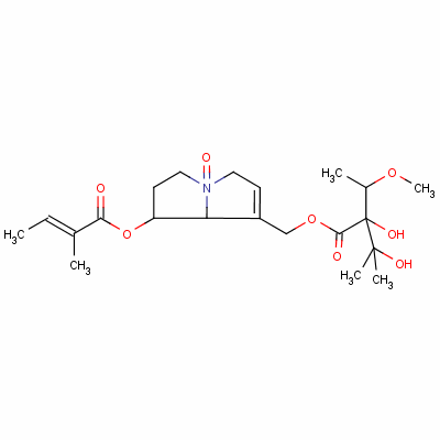 毛足菊素N-氧化物結(jié)構(gòu)式_127-30-0結(jié)構(gòu)式