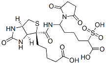 Sulphosuccinimidyl-6-(biotinamido)hexanoate Structure,127062-22-0Structure