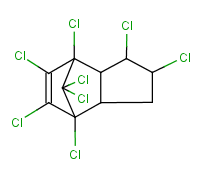 1,3,4,7,8,9,10,10-八氯三環(huán)[5.2.1.0(2,6)]癸-8-烯結(jié)構(gòu)式_12789-03-6結(jié)構(gòu)式