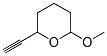 2H-pyran, 2-ethynyltetrahydro-6-methoxy-(9ci)Structure,128176-26-1Structure 2H-pyran, 2-ethynyltetrahydro-6-methoxy-(9ci) Structure,128176-26-1Structure