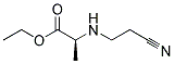 L-alanine, n-(2-cyanoethyl)-, ethyl ester (9ci) Structure,128427-24-7Structure