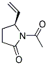 2-Pyrrolidinone, 1-acetyl-5-ethenyl-, (s)-(9ci)Structure,128759-87-5Structure 2-Pyrrolidinone, 1-acetyl-5-ethenyl-, (s)-(9ci) Structure,128759-87-5Structure