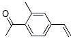 Ethanone, 1-(4-ethenyl-2-methylphenyl)-(9ci)Structure,129361-34-8Structure Ethanone, 1-(4-ethenyl-2-methylphenyl)-(9ci) Structure,129361-34-8Structure