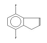 (9ci)-4,7-二氟-1H-茚結構式_130408-18-3結構式
