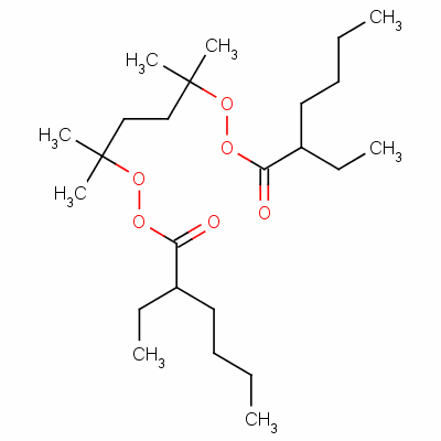 1,1,4,4-Tetramethylbutane-1,4-diyl bis(2-ethylperoxyhexanoate)Structure,13052-09-0Structure 1,1,4,4-Tetramethylbutane-1,4-diyl bis(2-ethylperoxyhexanoate) Structure,13052-09-0Structure