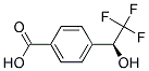 (s)-(9ci)-4-(2,2,2-三氟-1-羥基乙基)-苯甲酸結(jié)構(gòu)式_130534-97-3結(jié)構(gòu)式