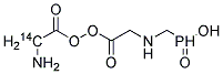 草甘膦-(甘氨酸-2-14C)結(jié)構(gòu)式_130538-97-5結(jié)構(gòu)式