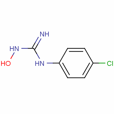 (E)-1-(4-chlorophenyl)-2-hydroxyguanidineStructure,130974-86-6Structure (E)-1-(4-chlorophenyl)-2-hydroxyguanidine Structure,130974-86-6Structure
