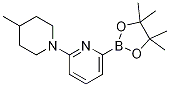2-(4-Methyl-1-piperidinyl)-6-(4,4,5,5-tetramethyl-1,3,2-dioxaborolan-2-yl)pyridineStructure,1310383-51-7Structure 2-(4-Methyl-1-piperidinyl)-6-(4,4,5,5-tetramethyl-1,3,2-dioxaborolan-2-yl)pyridine Structure,1310383-51-7Structure