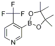 4-(Trifluoromethyl)pyridine-3-boronic acid pinacol ester Structure,1310405-06-1Structure