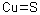 硫化銅結(jié)構(gòu)式_1317-40-4結(jié)構(gòu)式