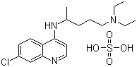 硫酸氯喹結(jié)構(gòu)式_132-73-0結(jié)構(gòu)式