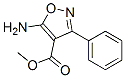 4-Isoxazolecarboxylicacid,5-amino-3-phenyl-,methylester(9ci)Structure,132066-25-2Structure 4-Isoxazolecarboxylicacid,5-amino-3-phenyl-,methylester(9ci) Structure,132066-25-2Structure