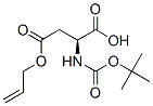 Boc-Asp(OAll)-OH結構式_132286-77-2結構式