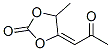 1,3-Dioxolan-2-one, 4-methyl-5-(2-oxopropylidene)-Structure,132367-03-4Structure 1,3-Dioxolan-2-one, 4-methyl-5-(2-oxopropylidene)- Structure,132367-03-4Structure