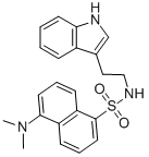 N-(2-(1h-indol-3-yl)ethyl)-5-(dimethylamino)naphthalene-1-sulfonamideStructure,13285-17-1Structure N-(2-(1h-indol-3-yl)ethyl)-5-(dimethylamino)naphthalene-1-sulfonamide Structure,13285-17-1Structure