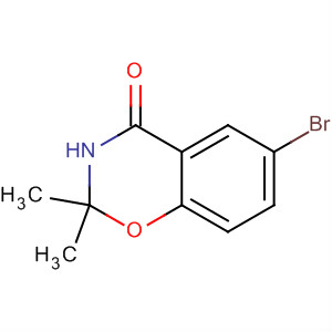 2,2-Dimethyl-6-bromo-3,4-dihydro-2h-1,3-benzoxazin-4-oneStructure,133001-95-3Structure 2,2-Dimethyl-6-bromo-3,4-dihydro-2h-1,3-benzoxazin-4-one Structure,133001-95-3Structure