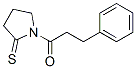 2-Pyrrolidinethione, 1-(1-oxo-3-phenylpropyl)-(9ci)Structure,133218-32-3Structure 2-Pyrrolidinethione, 1-(1-oxo-3-phenylpropyl)-(9ci) Structure,133218-32-3Structure