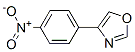 4-(1,3-噁唑-4-基)硝基苯結(jié)構(gòu)式_13382-61-1結(jié)構(gòu)式
